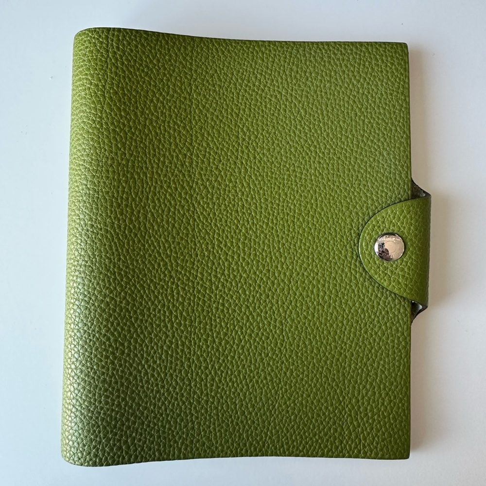 Hermes Leather Notebook